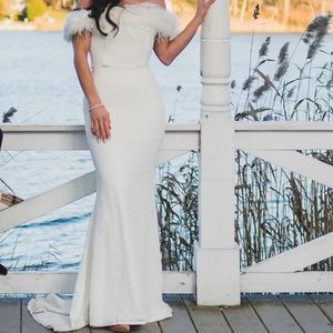 Size 2 bottom needs dry cleaning worn once